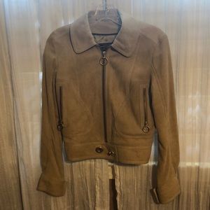 Coach suede jacket •size 8• like brand new!
